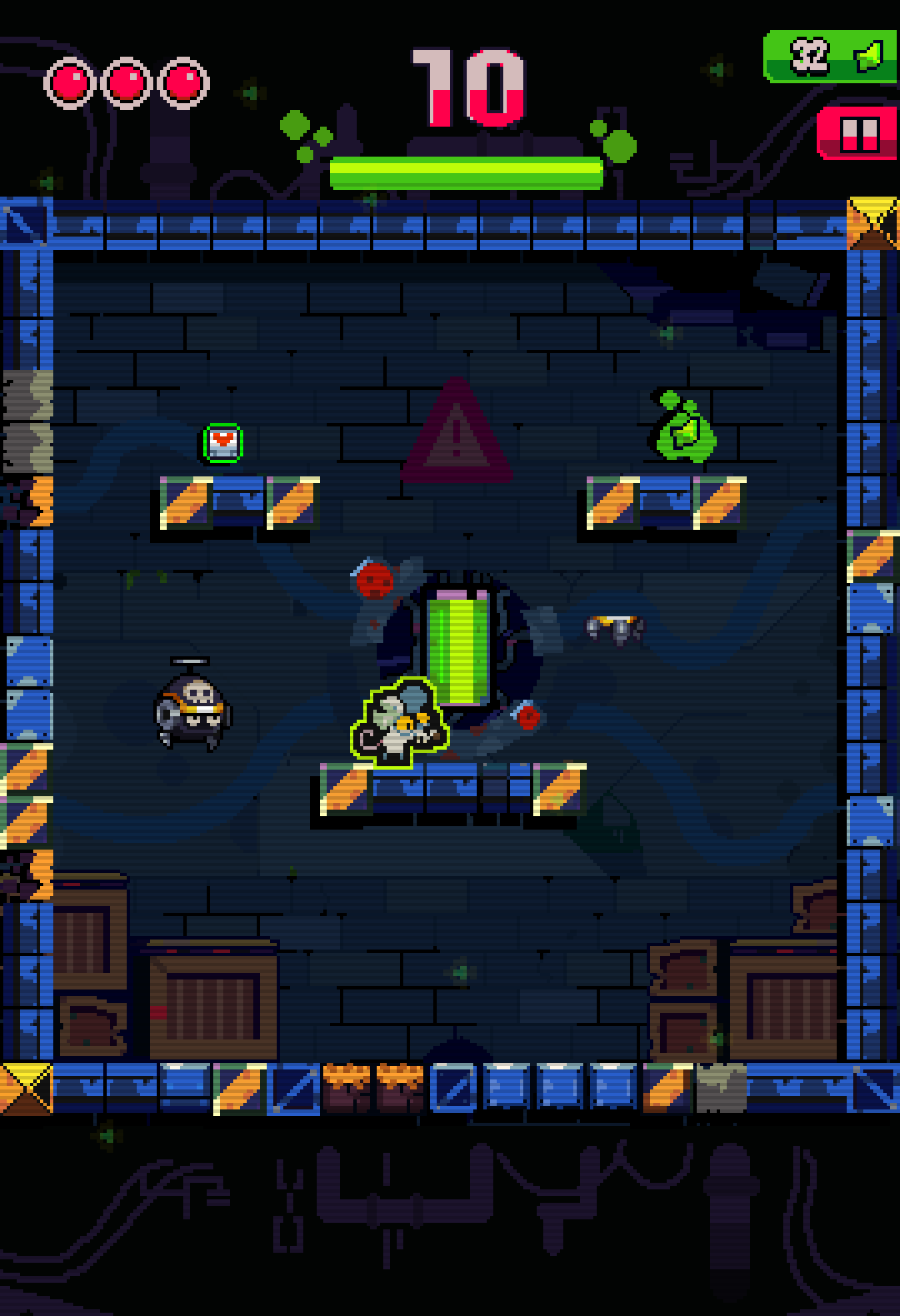 Pixel art project: Rat: Character & World Mockup